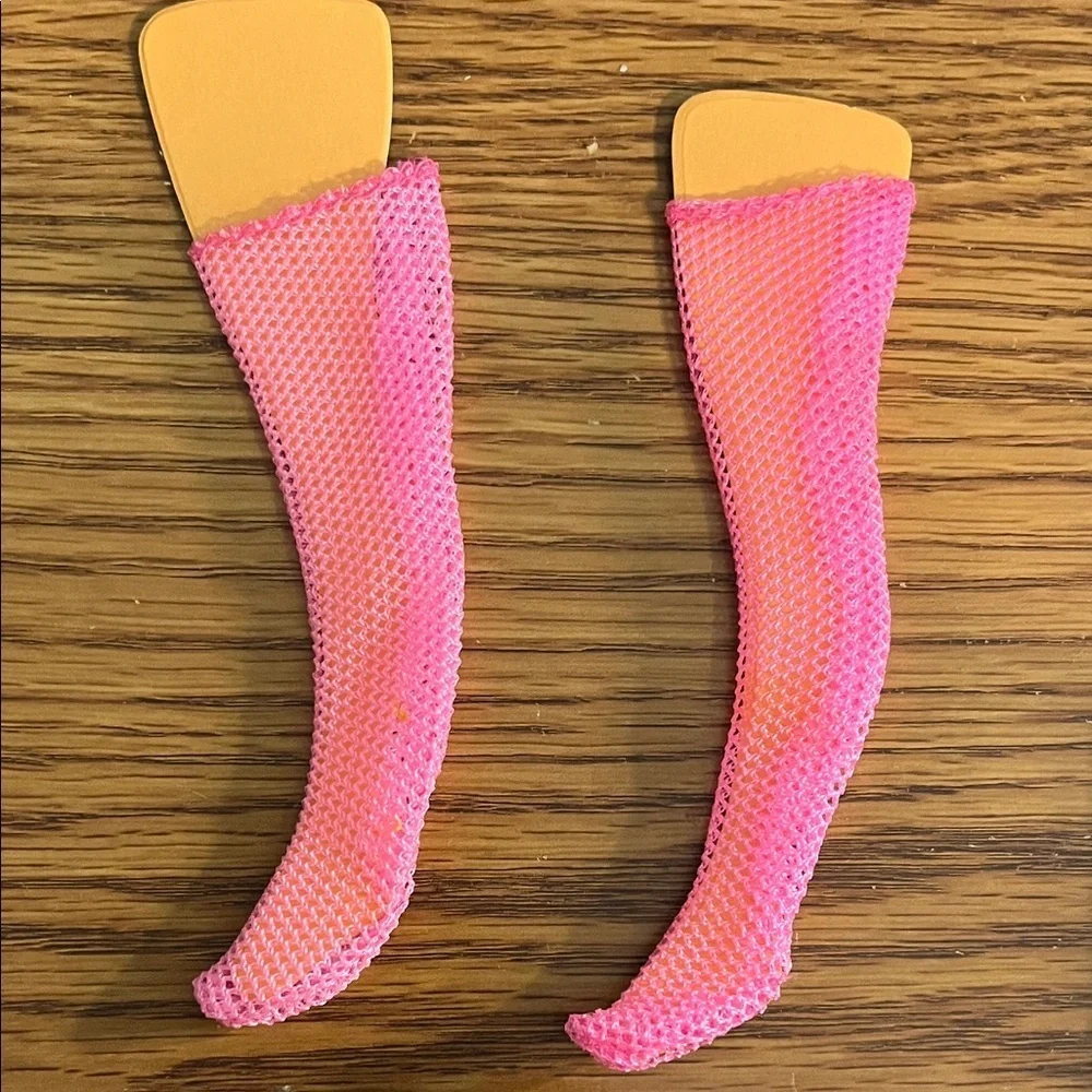 Vintage Barbie FRANCIE Pink Fishnet Stockings Long On Looks #1227 1967